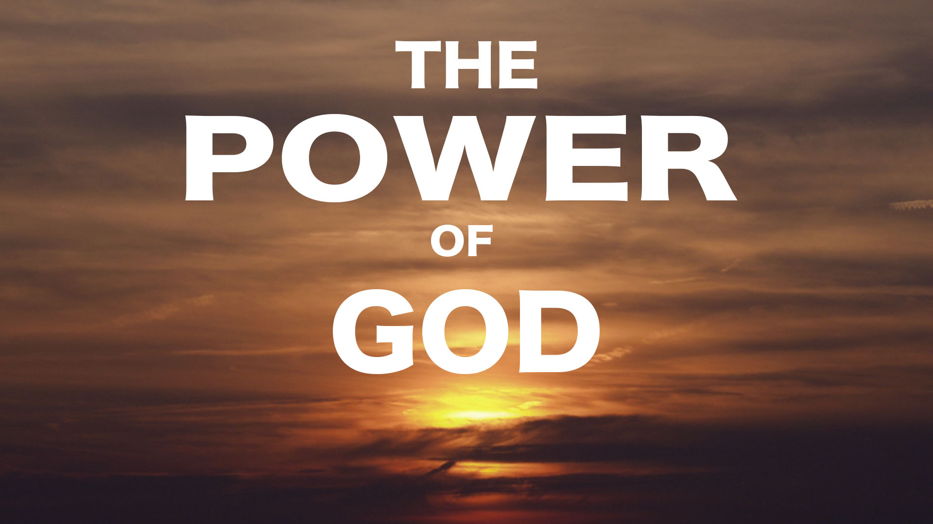 power of god essay