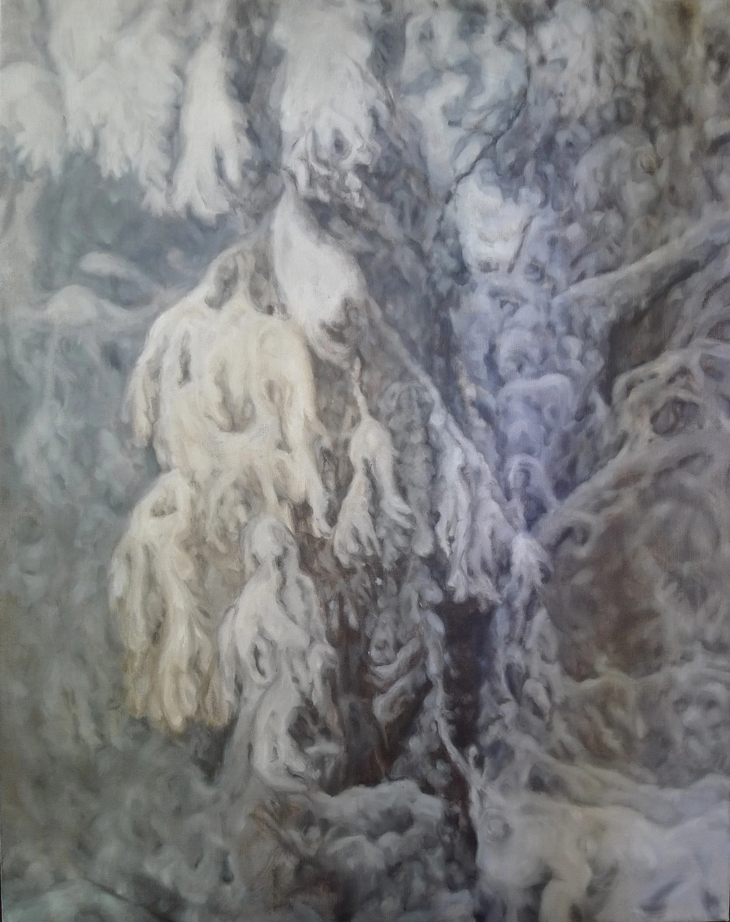 Harrietville 2017 oil on linen 56x72cm