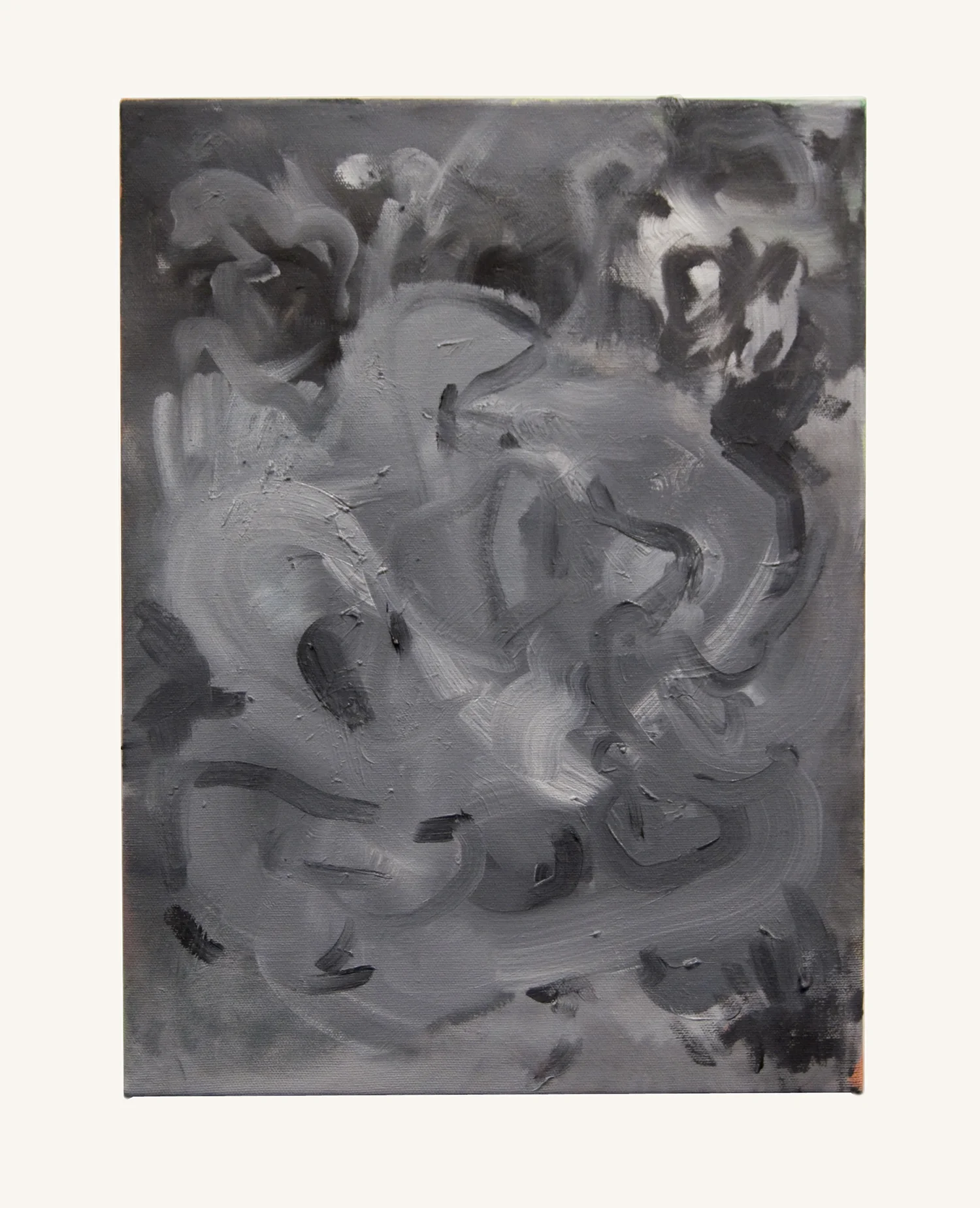 Always 2016 spray enamel and oil on canvas 40X30cm