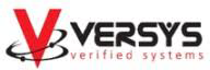 Versys logo with stylized red V and black text