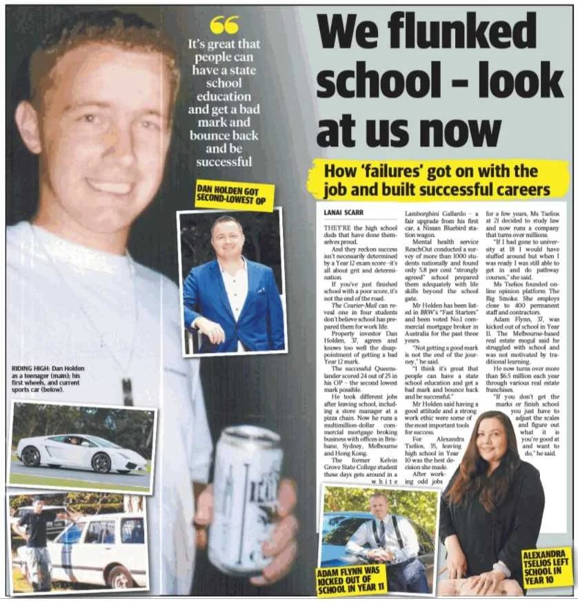 Channel 9 News & Courier Mail Feature Success Story