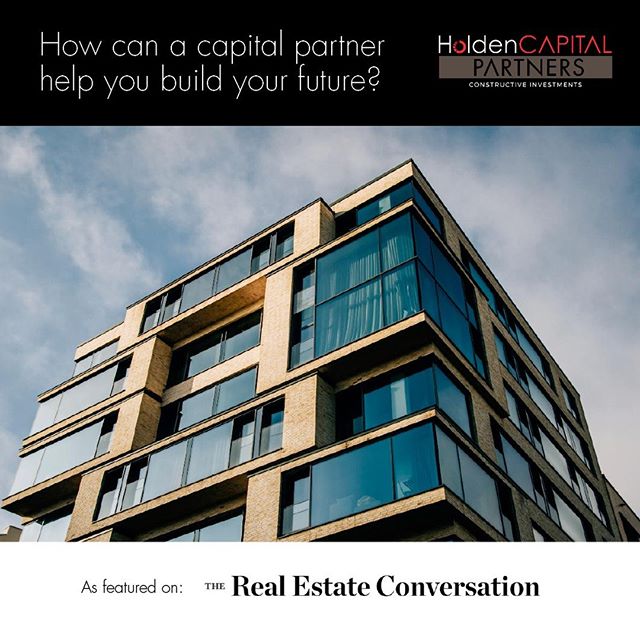 HoldenCAPITAL Partners Director Dan Holden talks with The Real Estate Conversation about the benefits of working with a capital partner. 
Read the full article now: https://bit.ly/2vLzzVC