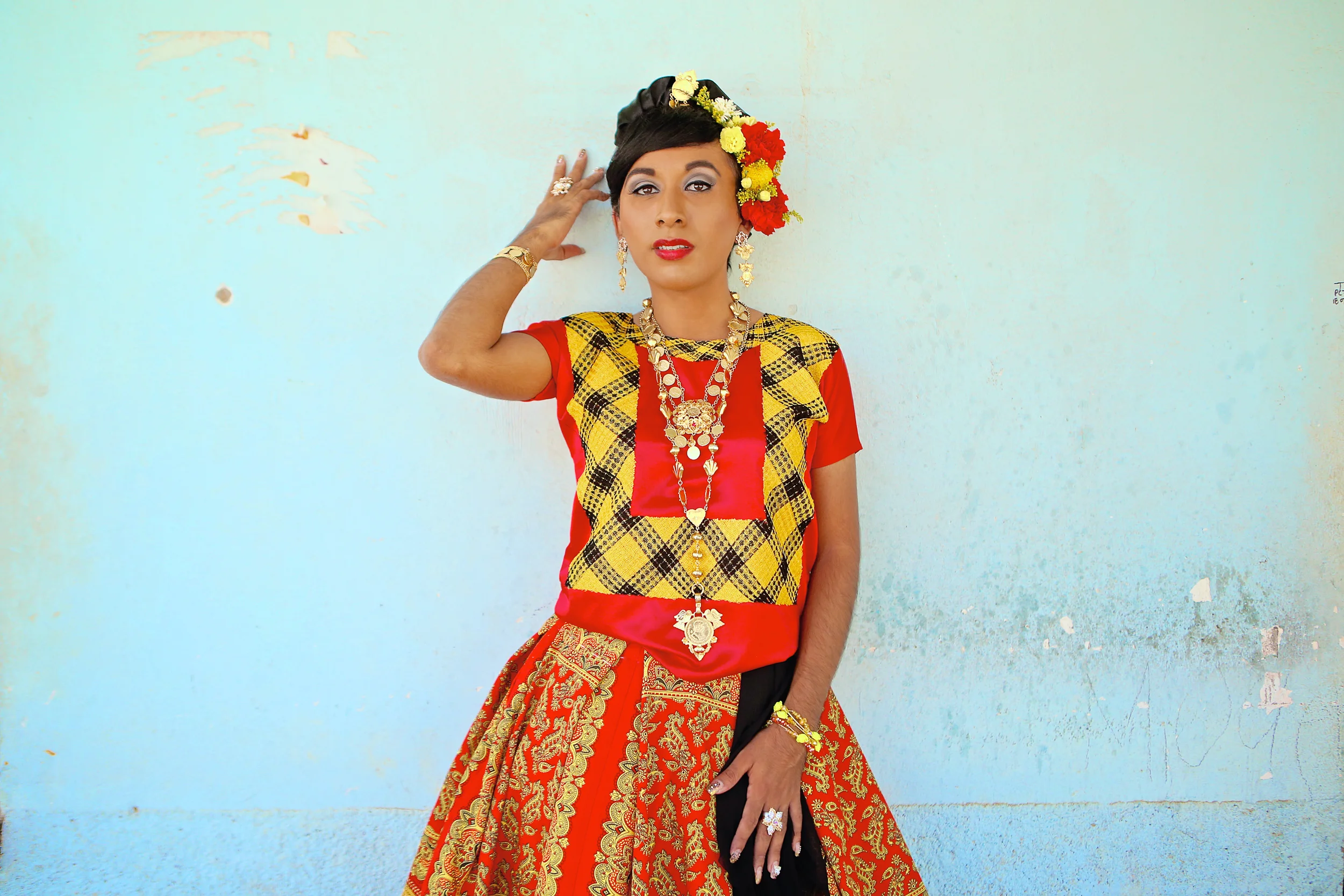 A photo documentary series of Mexico's transgendered Zapotecs Involvement: Art direction, photography, post production