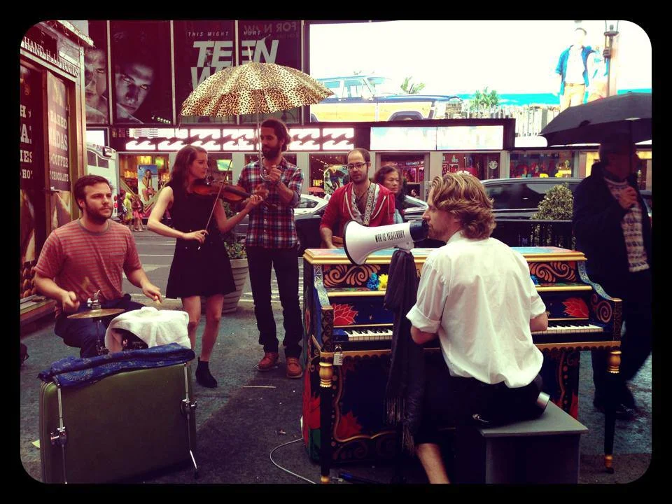 In 2014, Maxine painted a piano for the organization Sing for Hope . Her piano was selected to be displayed in Times Square as part of their NYC public art interactive installation.