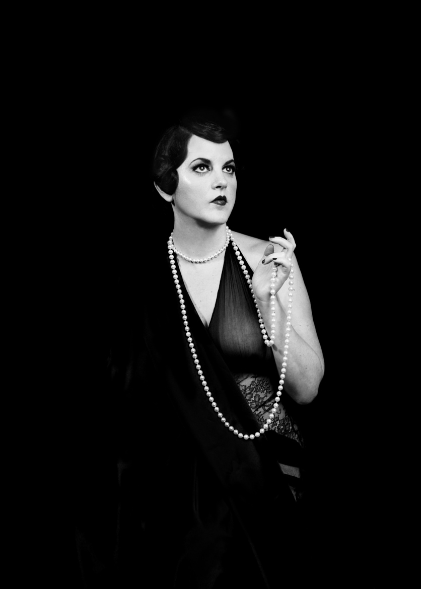 Commissioned portrait of NY artist Cynthia Von Buhler , creator of Speakeasy Dollhouse - a series of immersive plays based on investigations of mysterious deaths in site-specific, historic locations. Involvement: Set design, photography, post production, hair and wardrobe styling