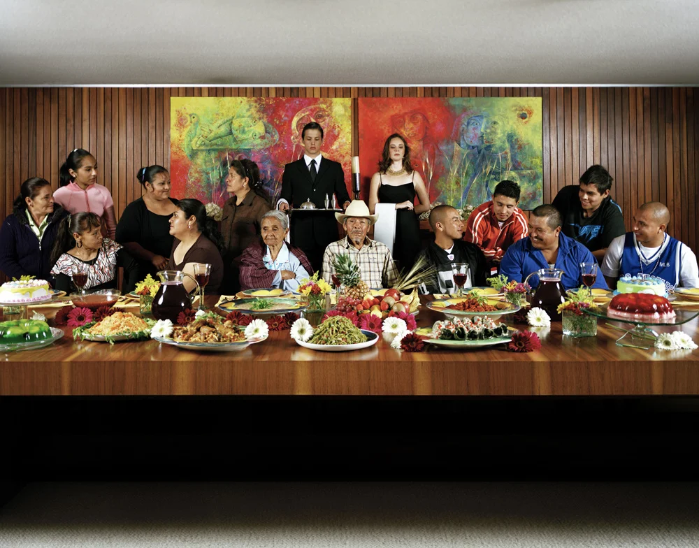 Fine Art Series "Mexican Family" Involvement: Art direction, photography, set design, styling, post production