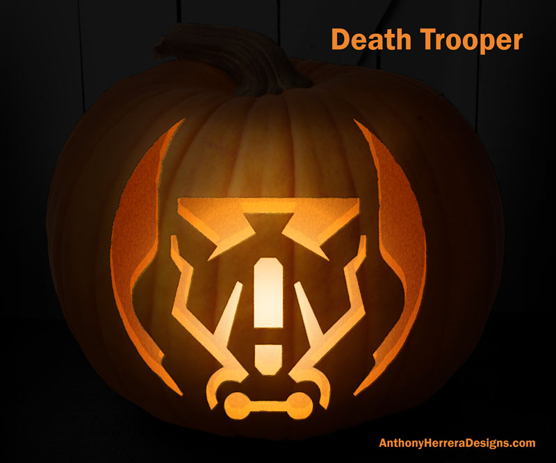39+ Star Wars Halloween Pumpkin Carving Patterns Pics