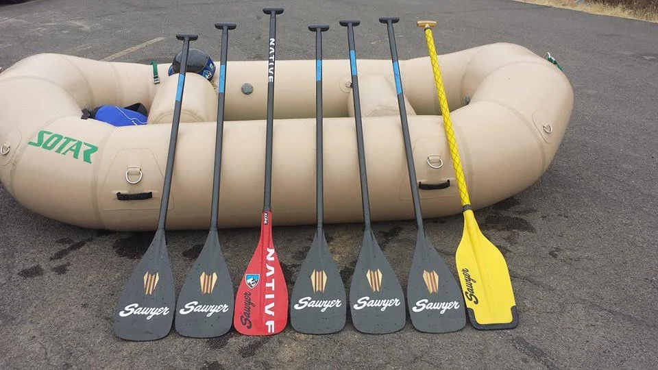 The Gear Shed Basic Paddle Selection — Rafting Magazine