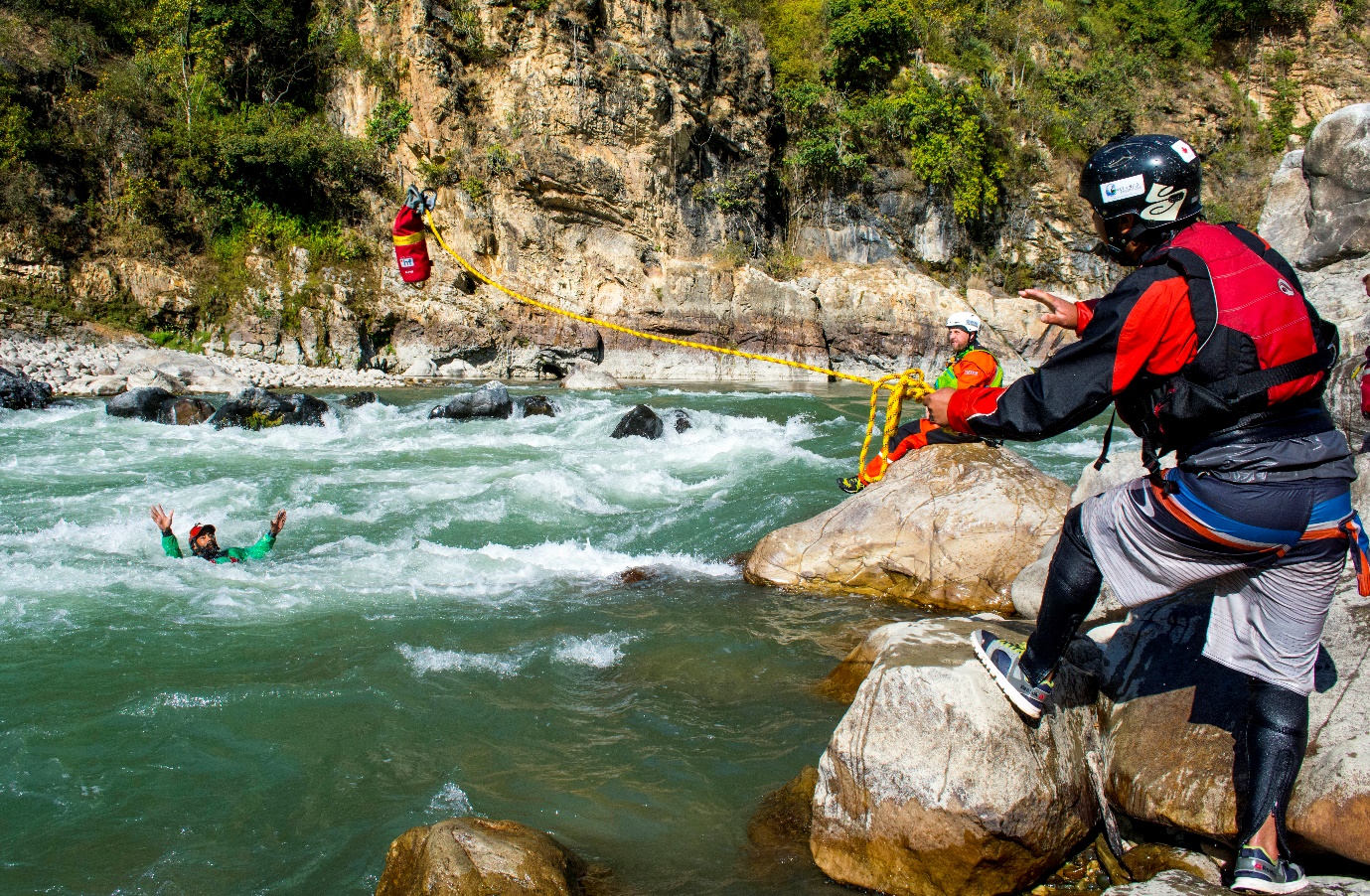 Rescue River Saftey Rope Kayak Watersports RUK Throwline 