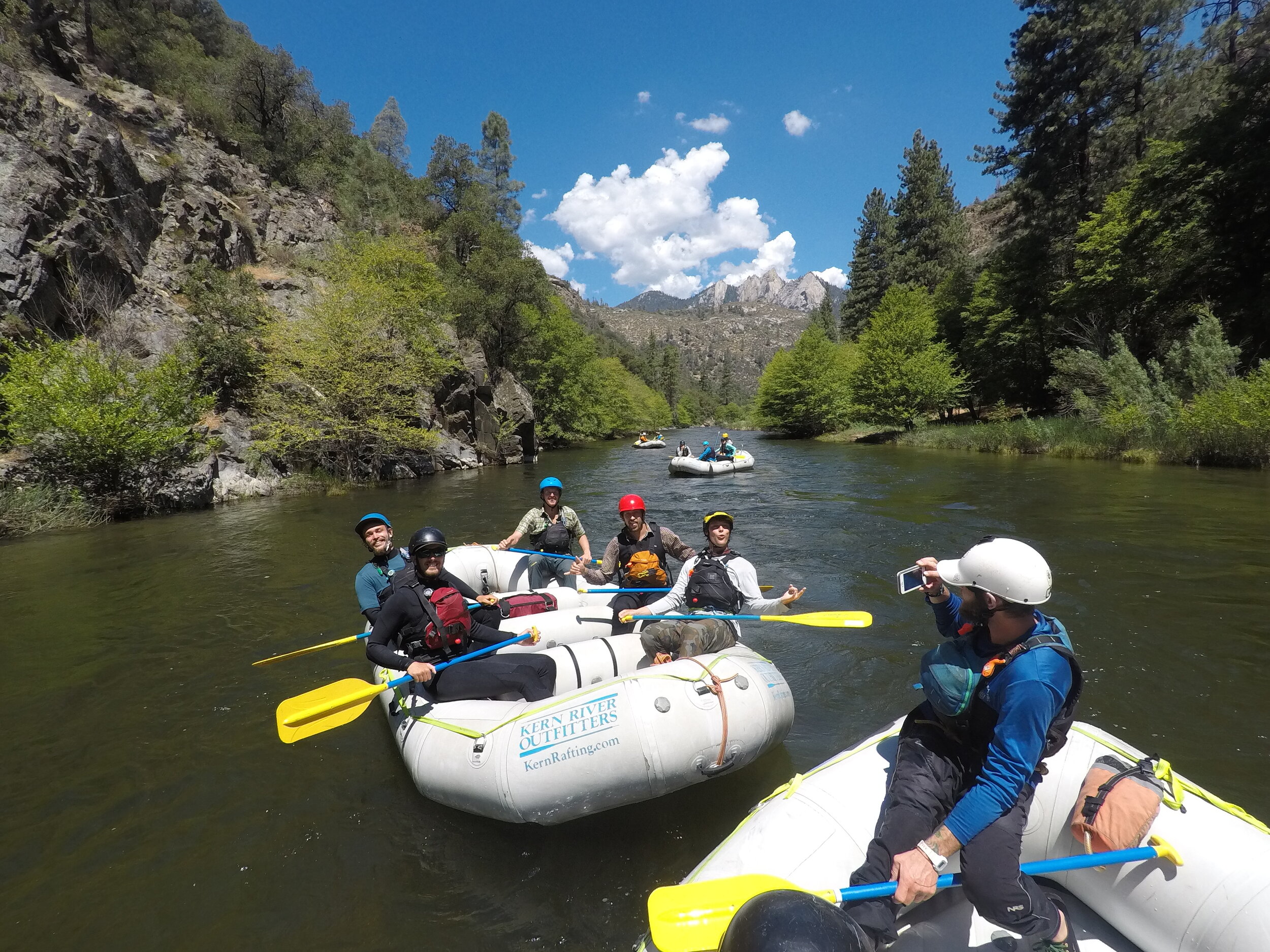 rafting trips near southern california