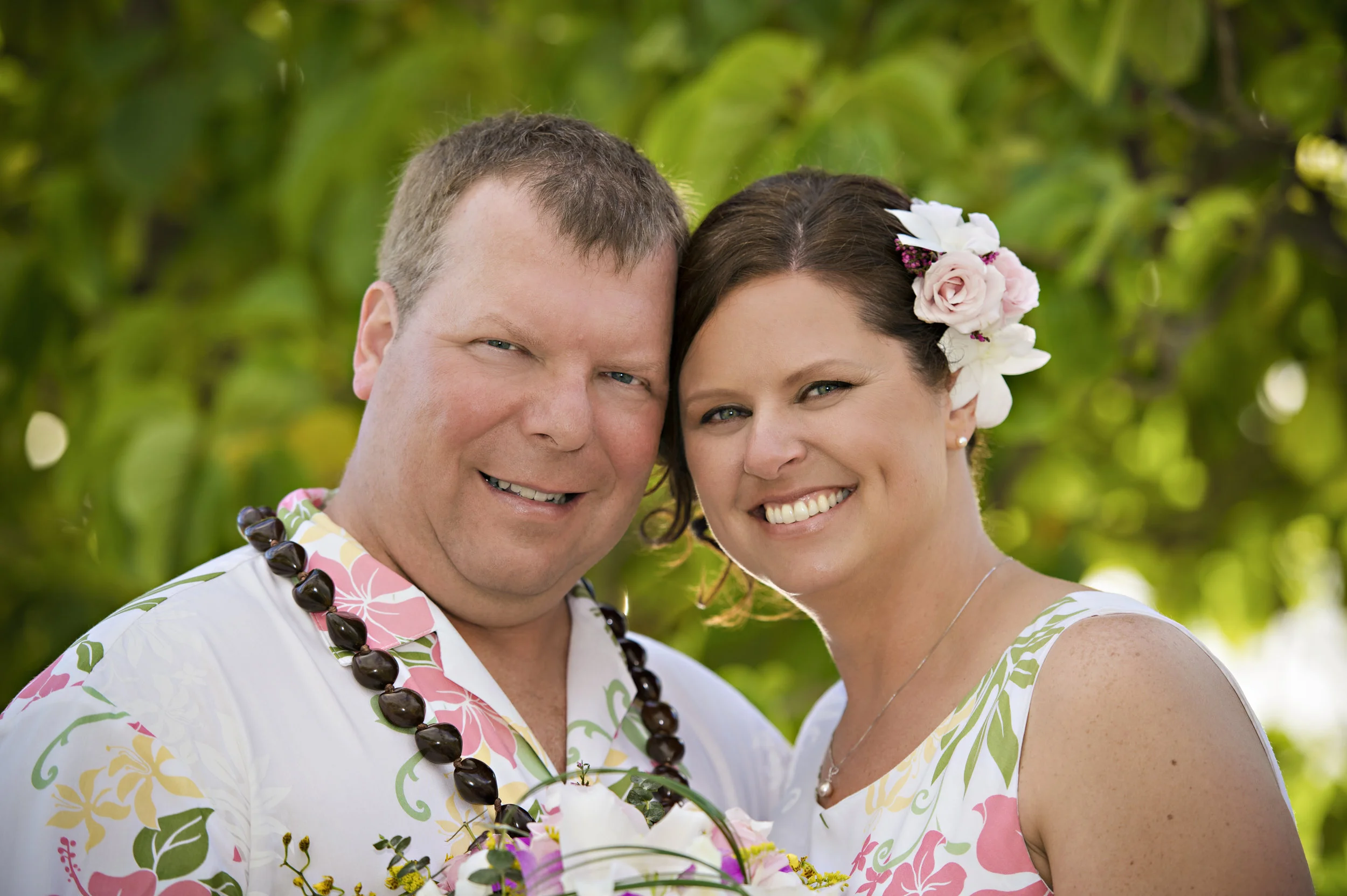 Dan and I on our wedding day - February 13, 2013 - in Oahu, Hawaii