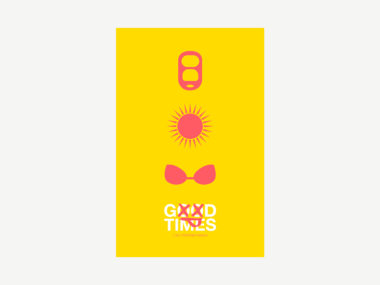 Good Times 2016 Poster (Limited)