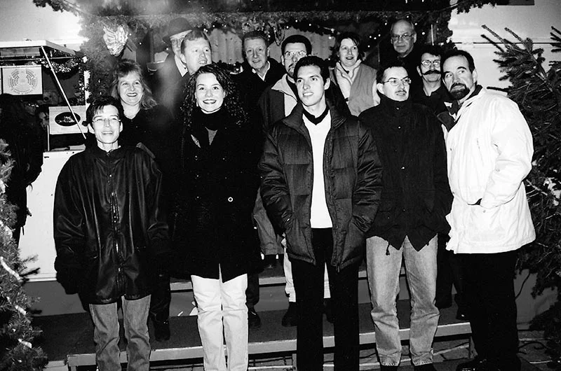 Jahresabschlussessen im Zirkus Gasser 1999