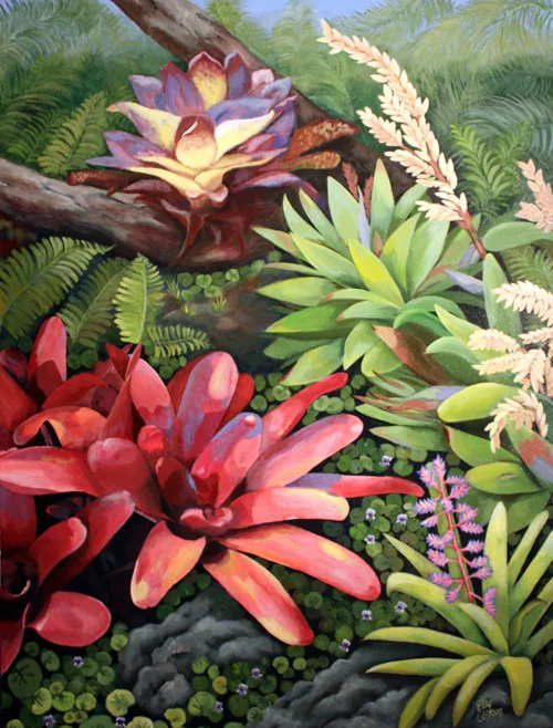 Bromeliacious Print