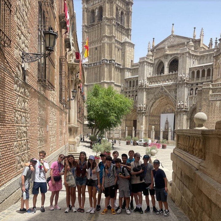 Last week, Year 8 went to Madrid and stayed opposite the beautiful station of Atocha. We got to visit Atletico Madrid, the town of Toledo, the worldwide famous El Prado and Reina Sofia Museums, and Warner Brothers Adventure Park. 

There was also tim