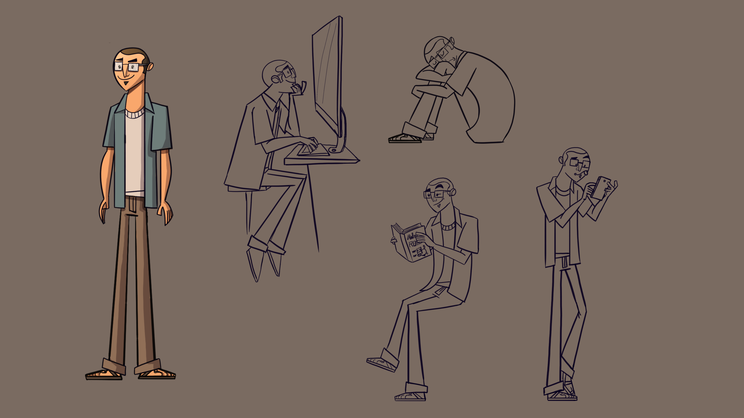 Wizard: Final design and poses