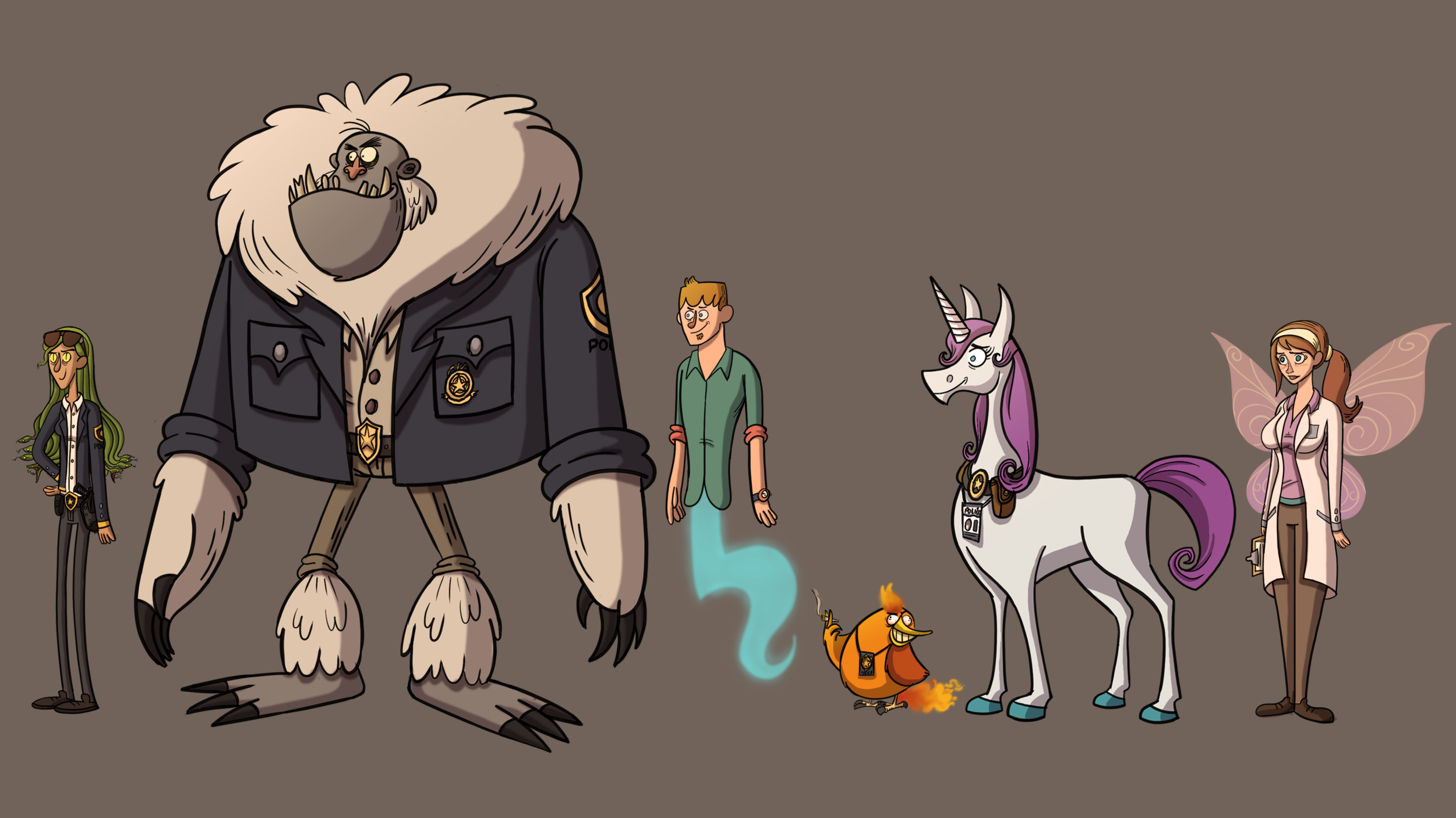 Character lineup