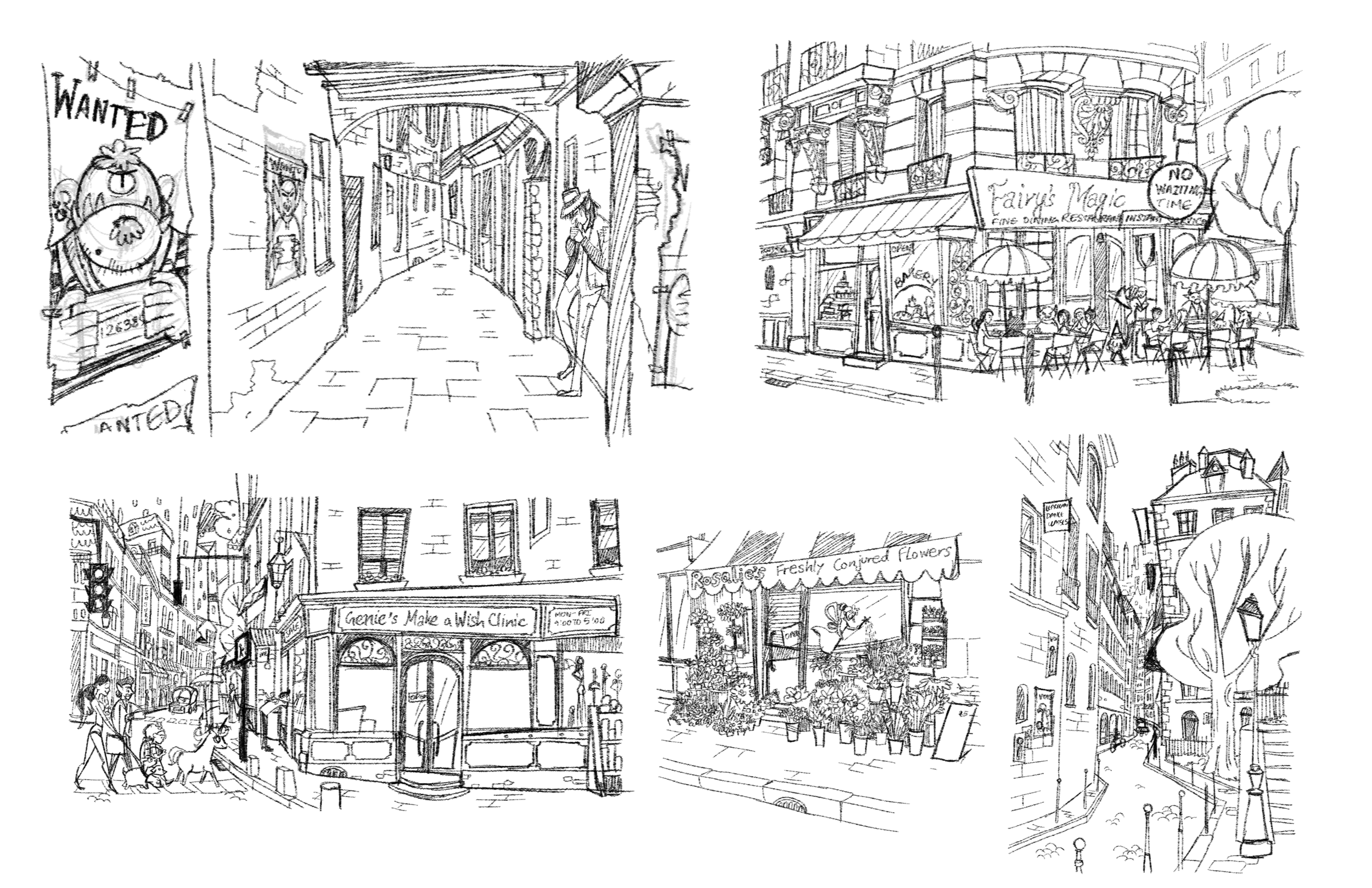 City area explorations
