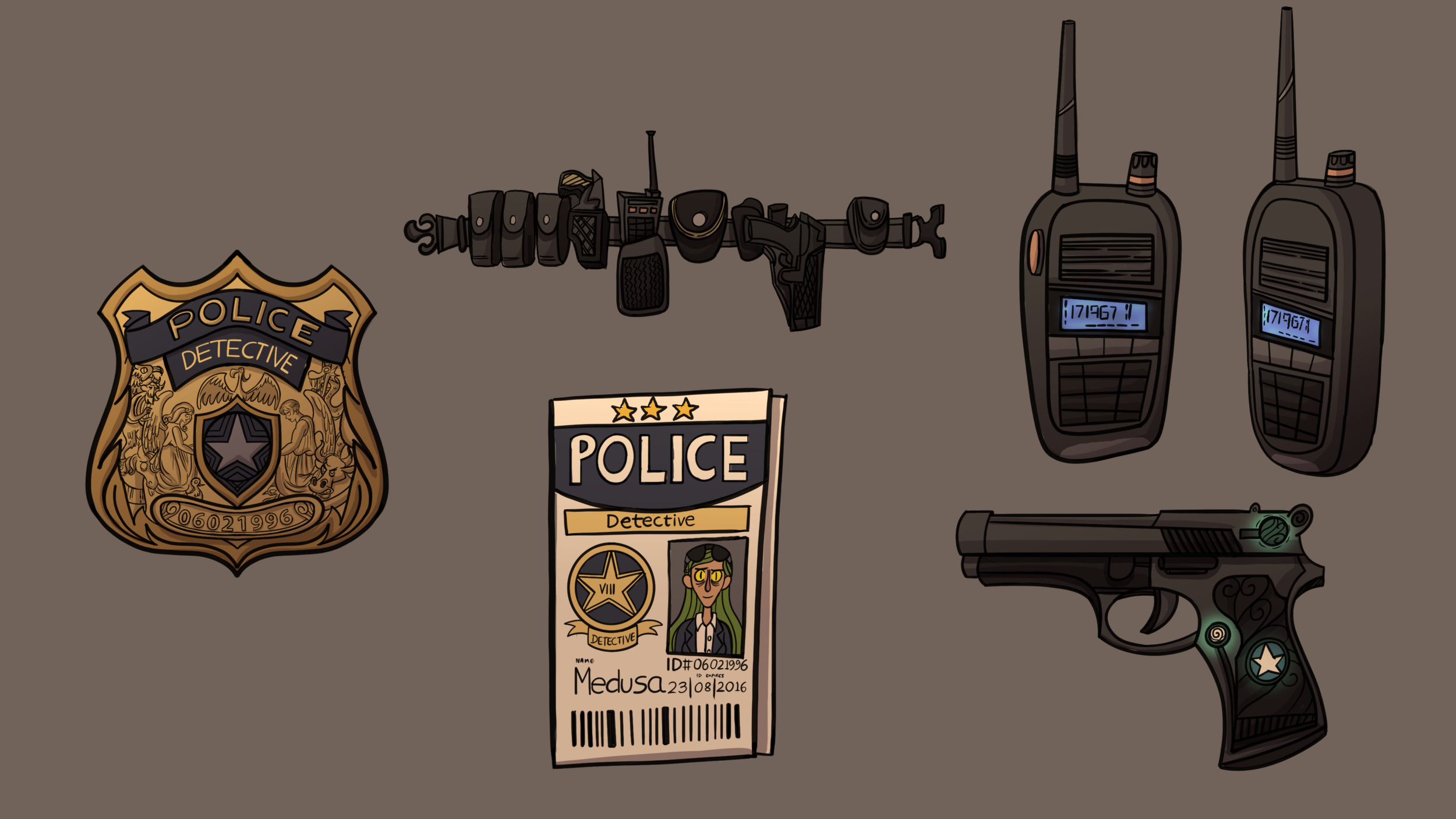 Final props
