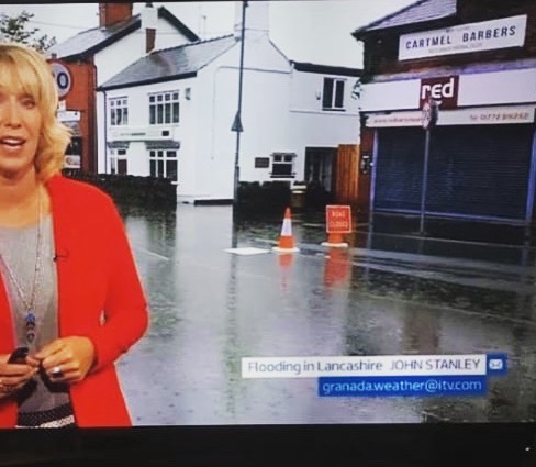 Did you see us on the news last night, Thank you to the fire service for reducing the water! No more rain please π§ππ»π§