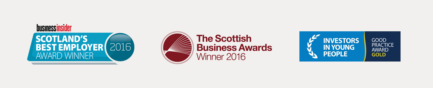Scotland Best Employer, The Scottish Business Awards, Investors in Young People