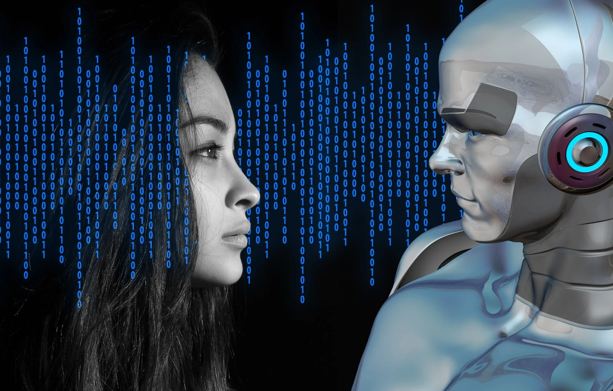 INDUSTRY 5.0 READINESS - man and machine working together.