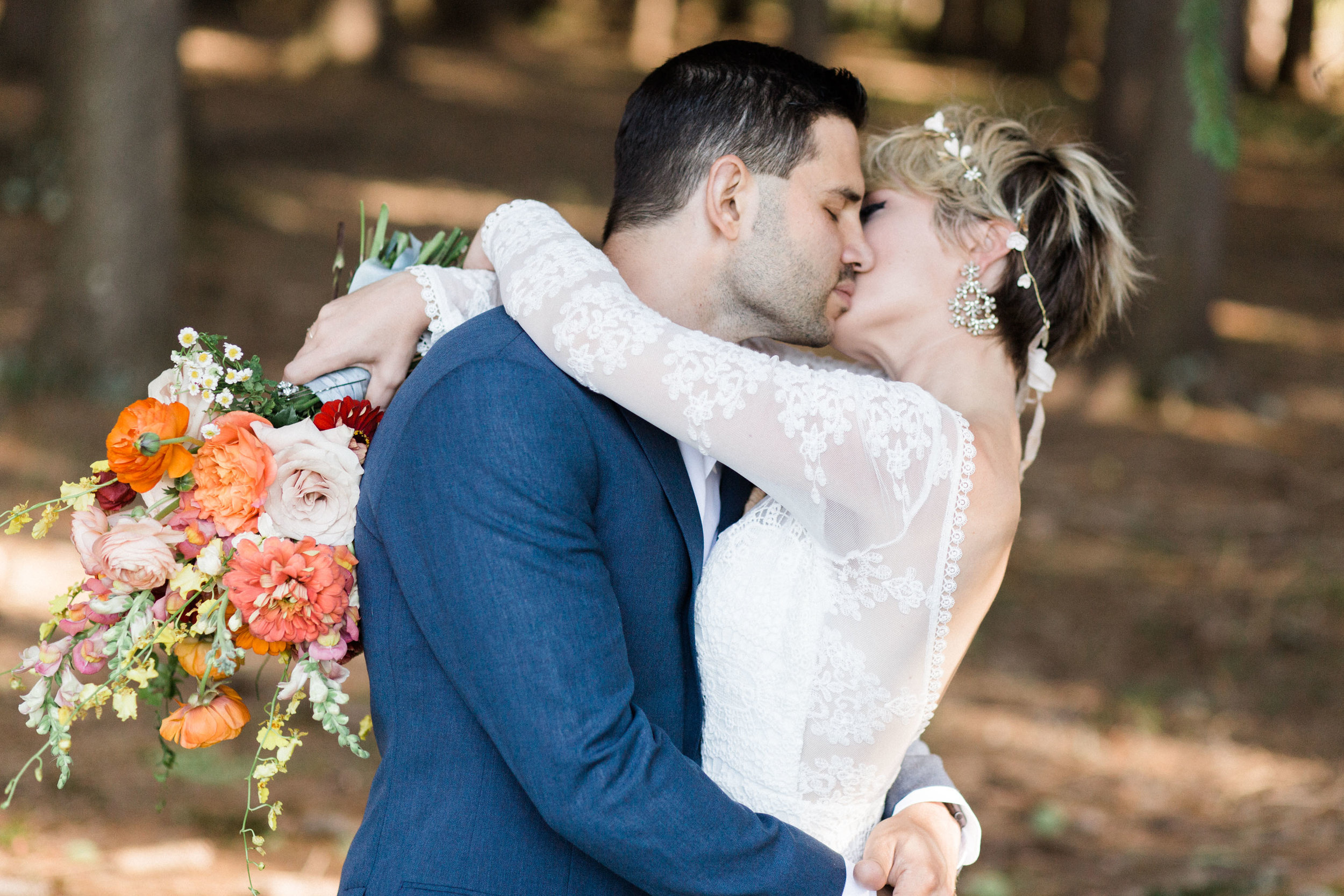 Josh & Hannah || A Fall Wedding in the Catskills