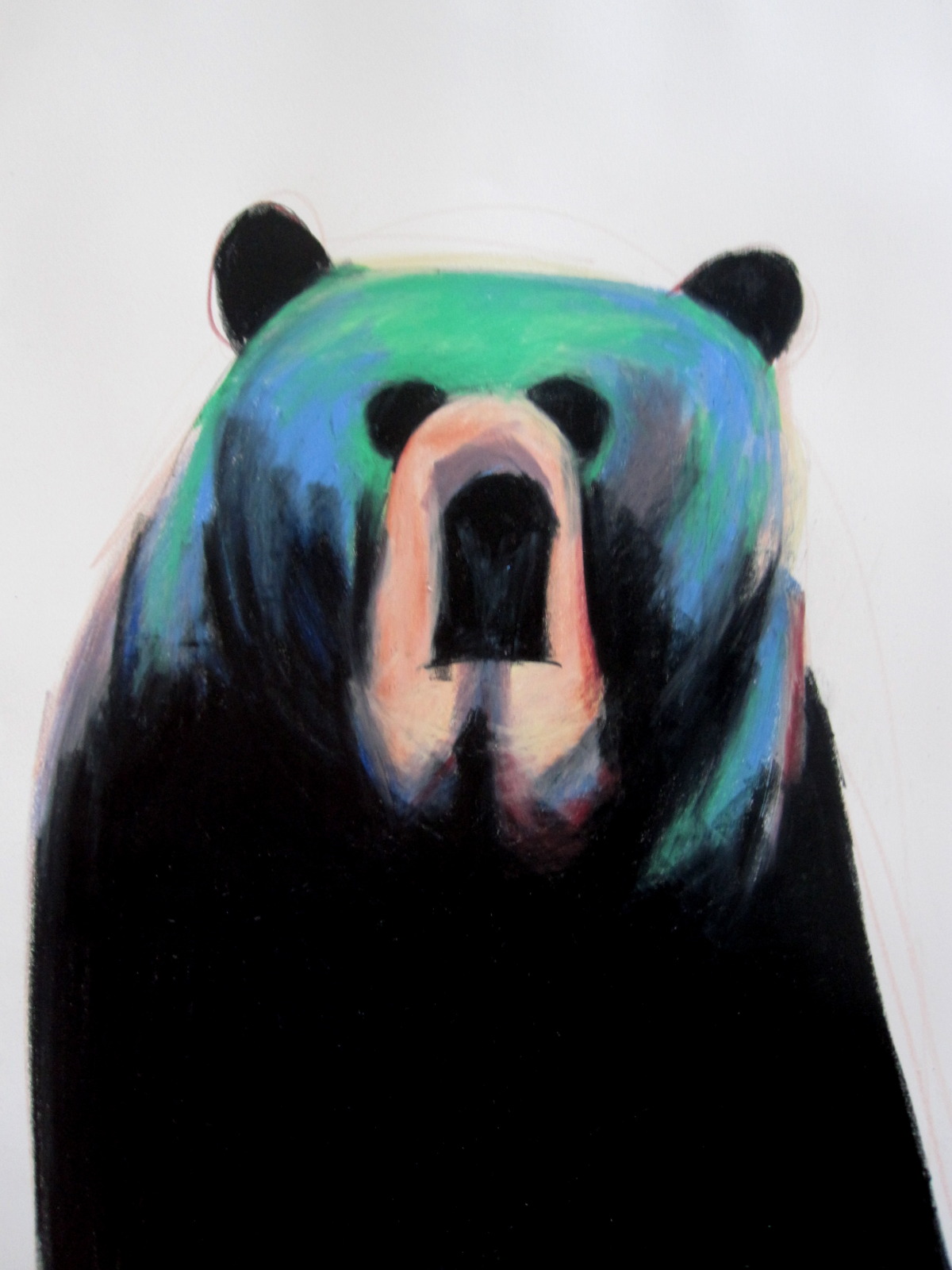colorful bear