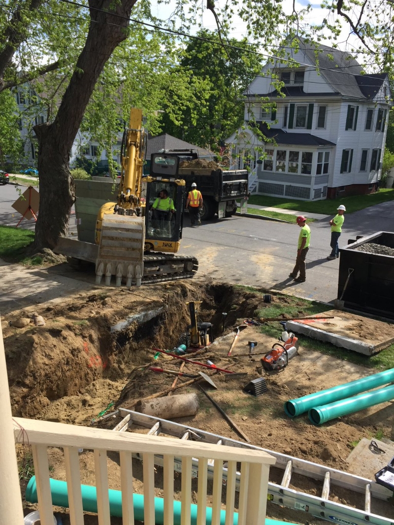 Even in tight neighborhoods, NAX gets big projects done. 