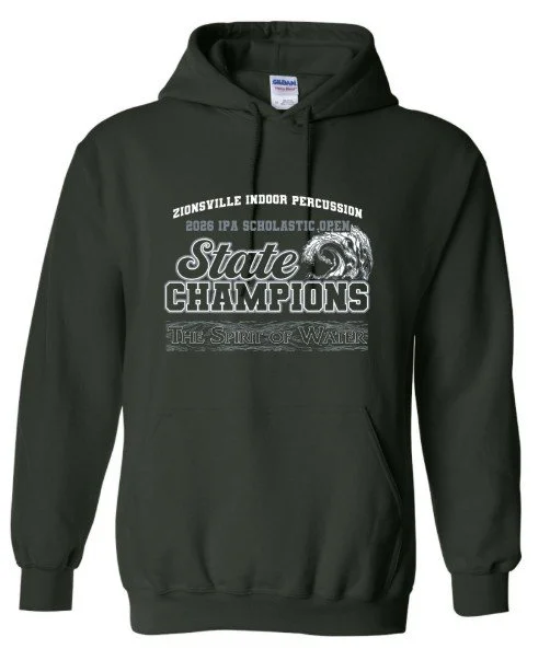 ZIP State Champs Hoodie Green Front.jpg