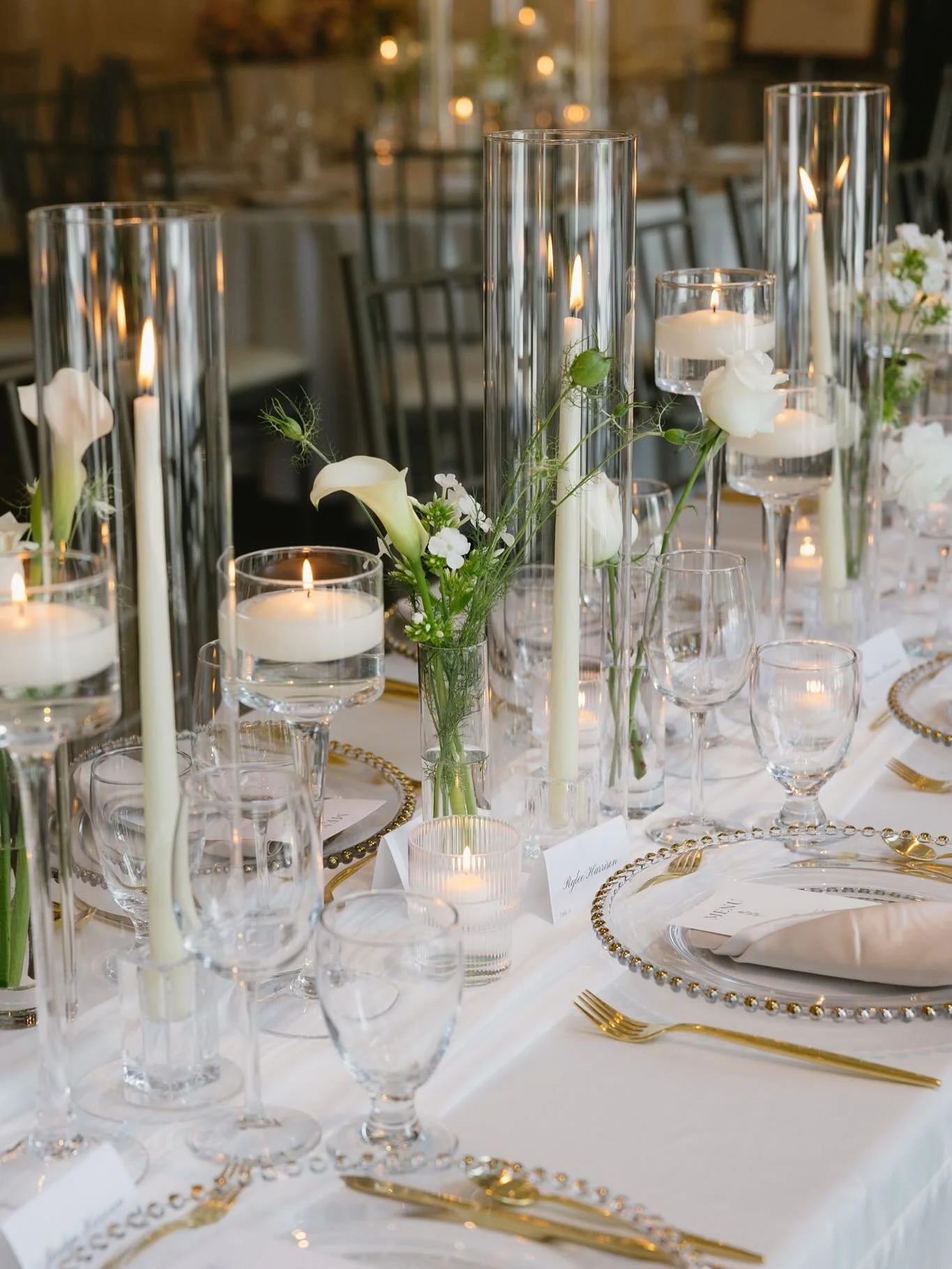 Happiest at a table full of candles ✨✨✨

Design &amp; Styling @stmaryswedding
Floral Design @windflowerxbbf
Photography @keeleyjoyphotos

#candlelight #tapercandles #candlescape #tablescape #weddingvenue #weddingdesign #aestheticwedding #stylishweddi