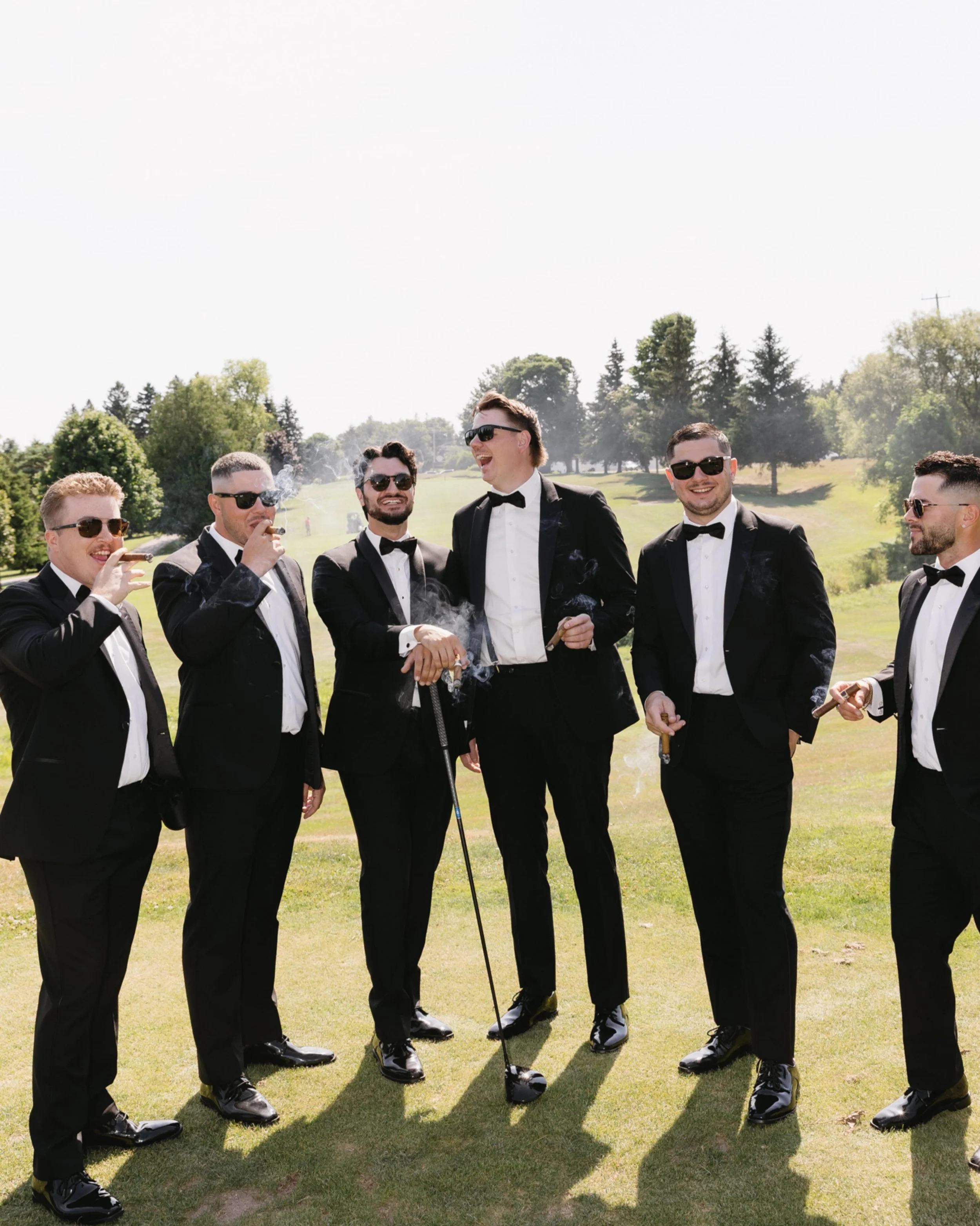 Based on this evidence, they&rsquo;ve earned their spot on the grid. Can&rsquo;t resist a collection of fine men👌🏻👀🤵🏻&zwj;♂️ 

#Groom #GroomStyle #GroomInspiration #WeddingPhotography #OntarioWedding