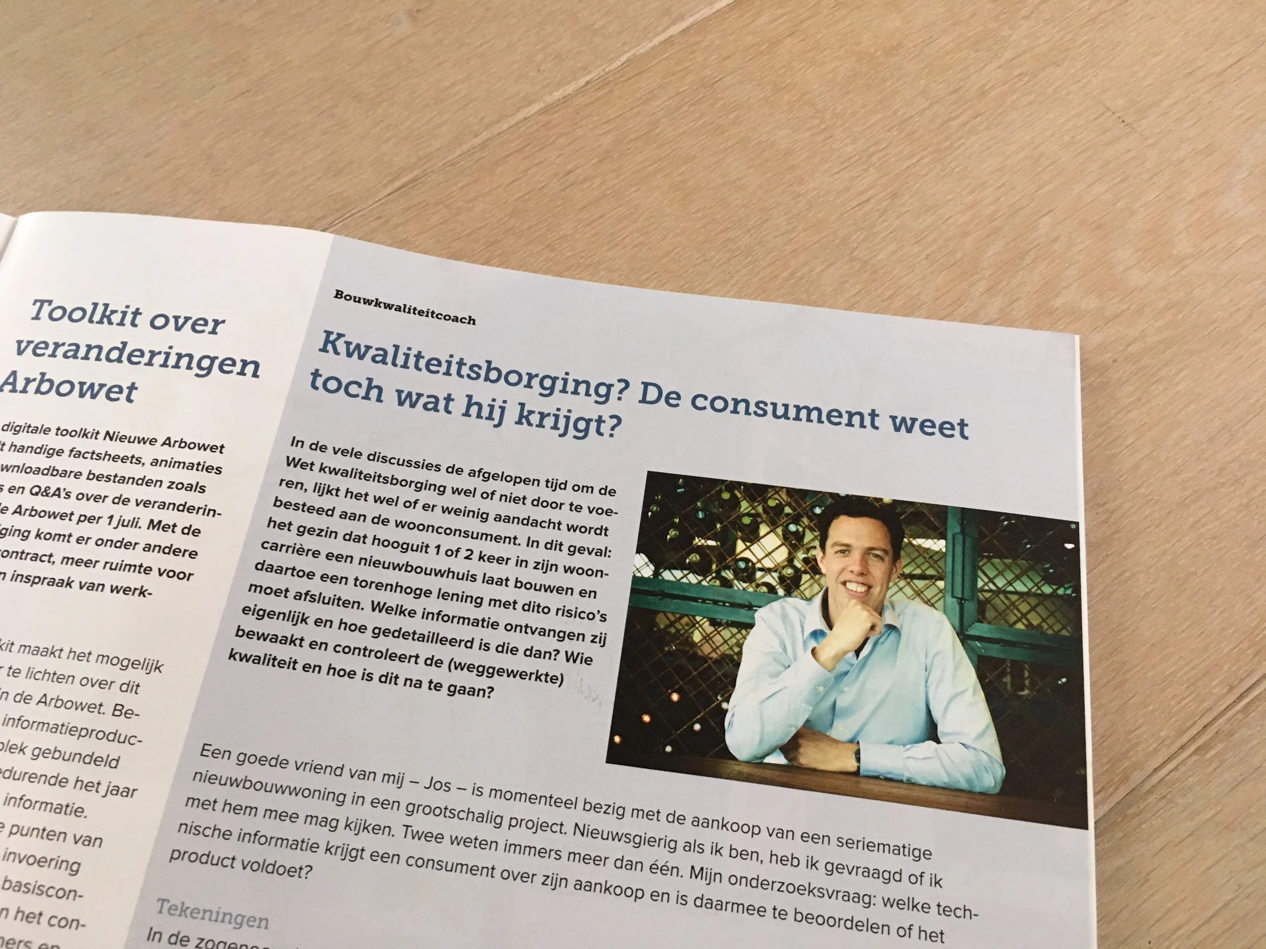 Kwaliteitsborging? De consument weet toch wat hij krijgt?