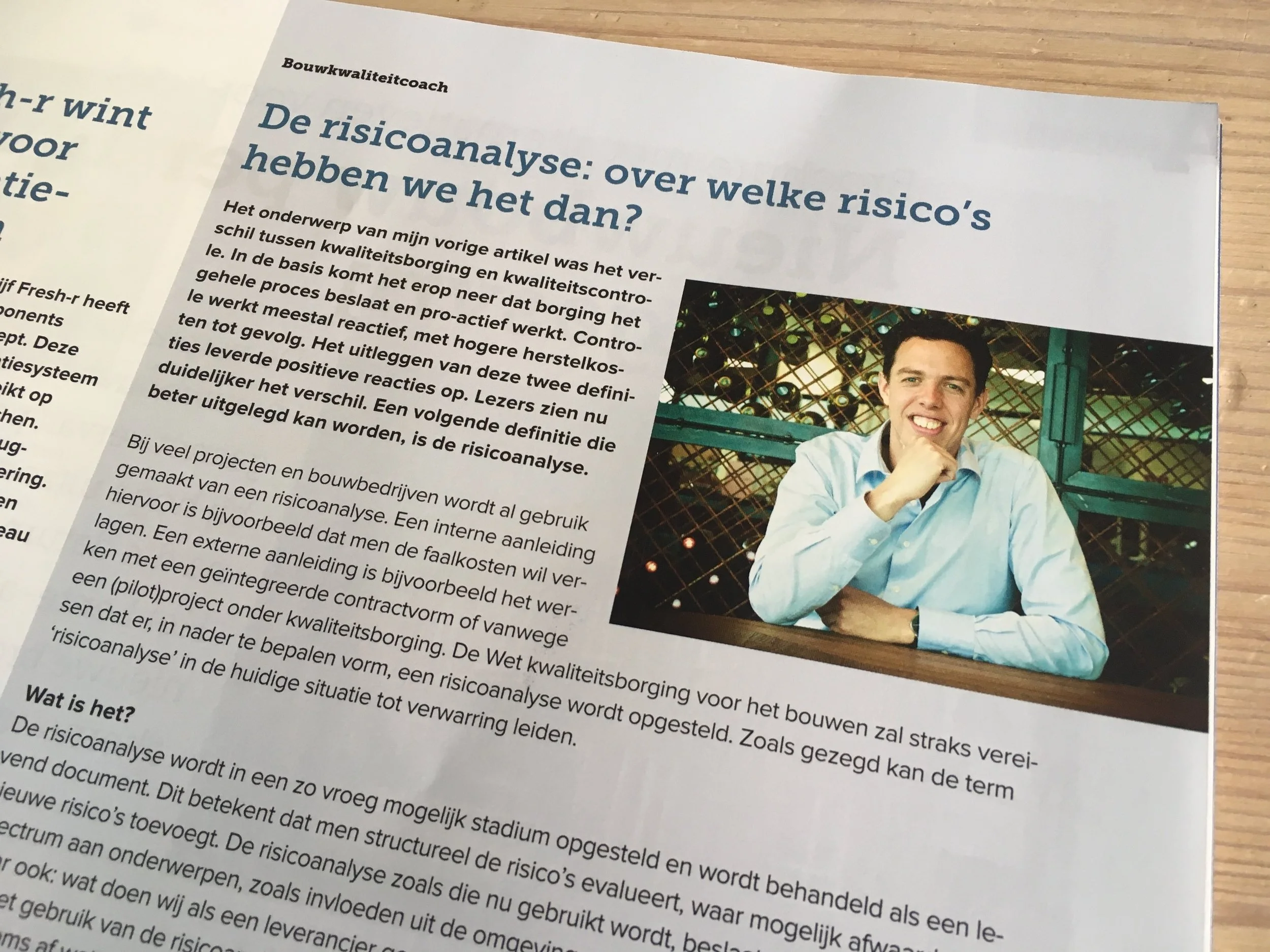 De risicoanalyse: over welke risico’s hebben we het dan?