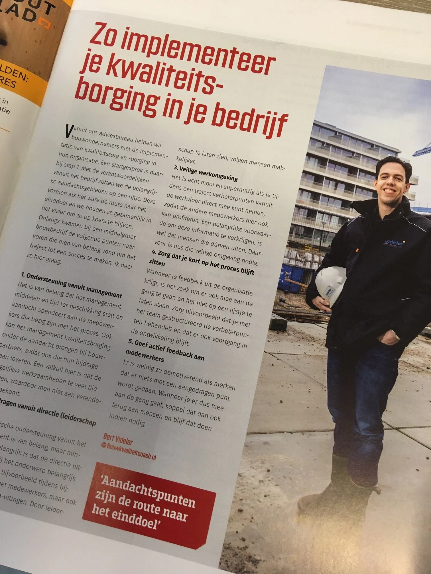 Zo implementeer je kwaliteitsborging in je bedrijf