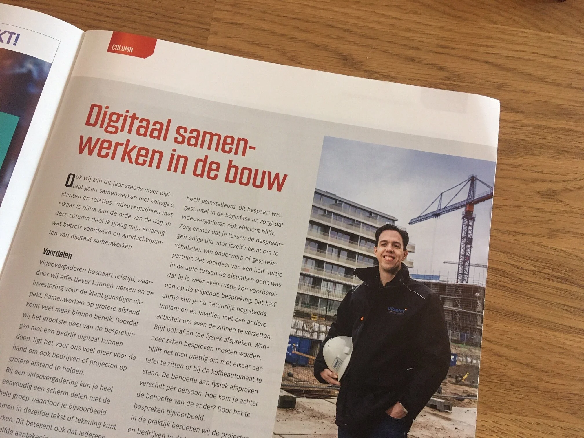 Digitaal samenwerken in de bouw