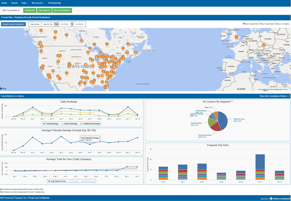  Géolocalisation de vos voyageurs avec Travel watch accès client