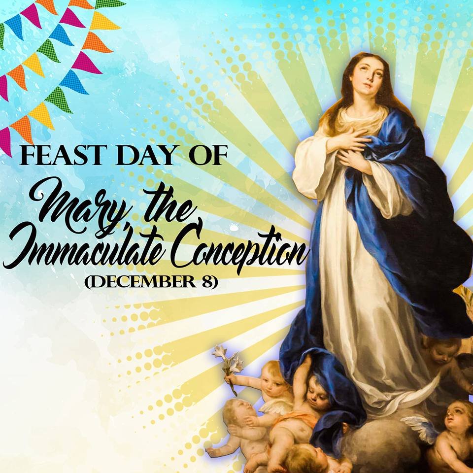 Tuesday December 7 — Our Ladys Immaculate Heart