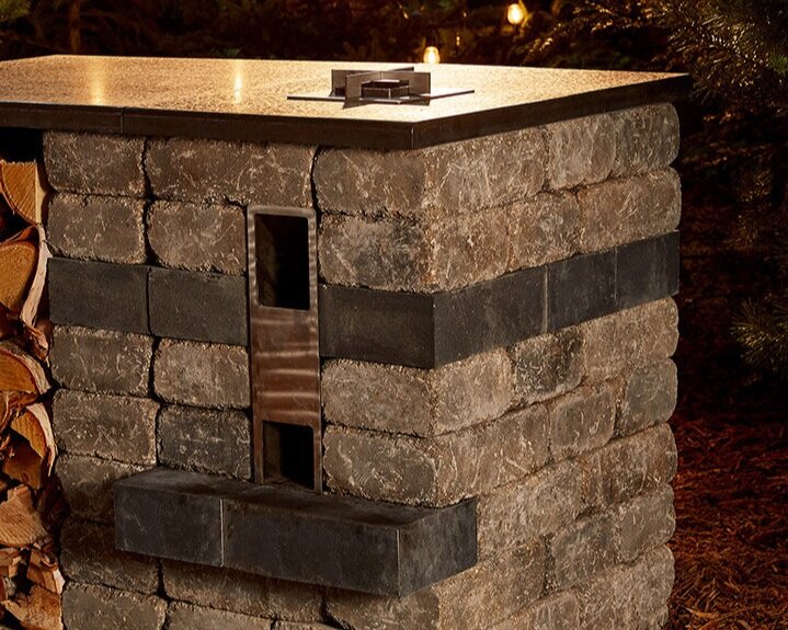 Quarry Stone Rocket Stove