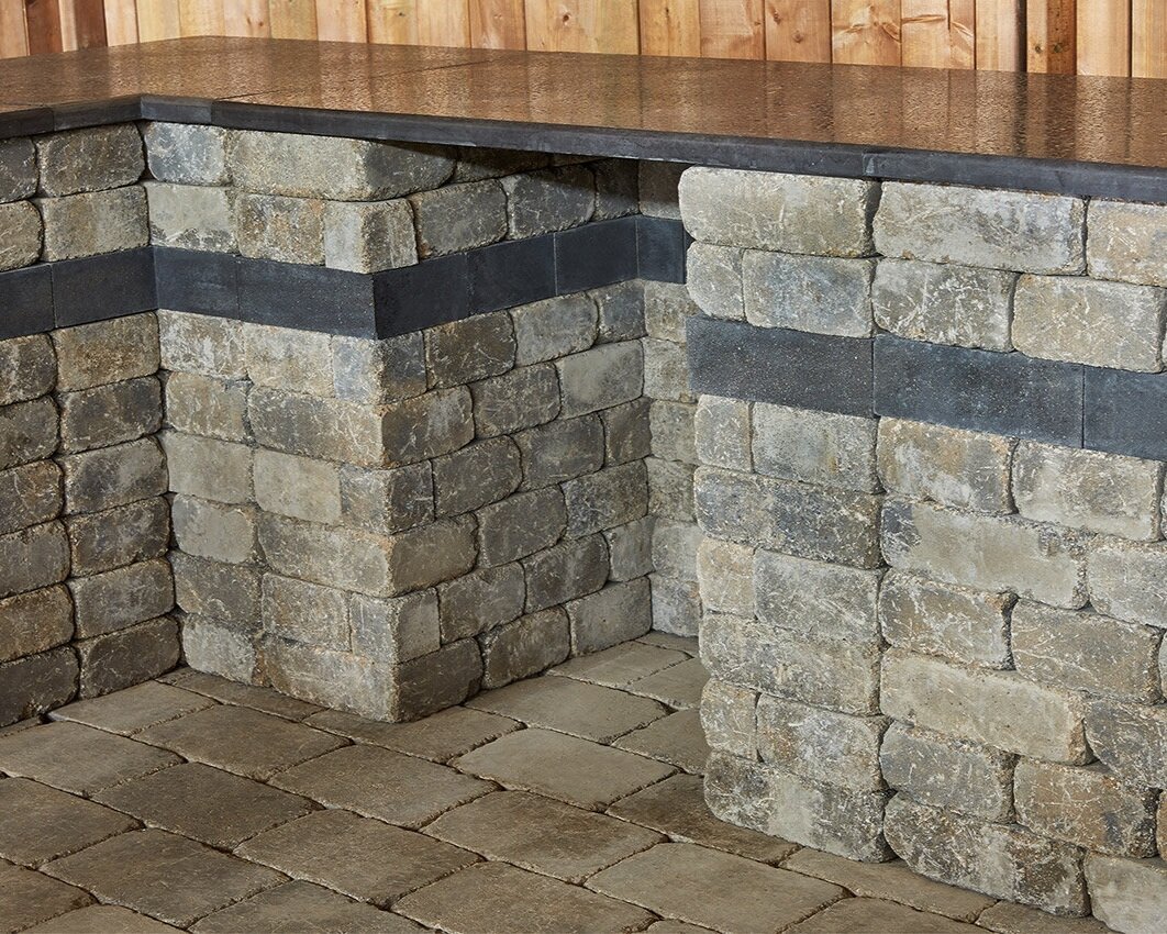 Quarry Stone Fridge Surround