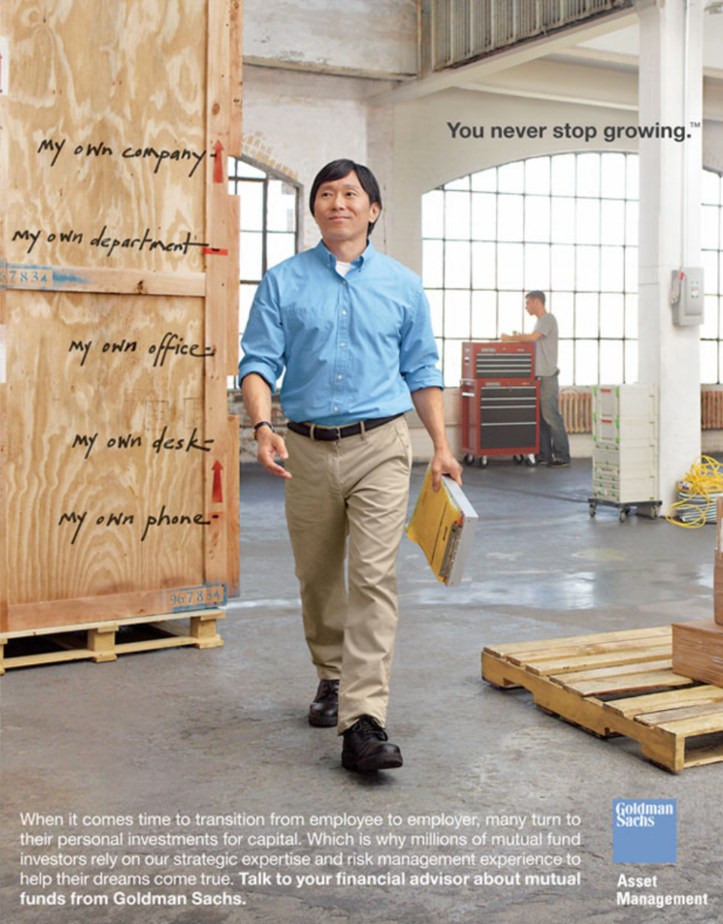 Goldman Sachs Asset Management Elle Like The Letter