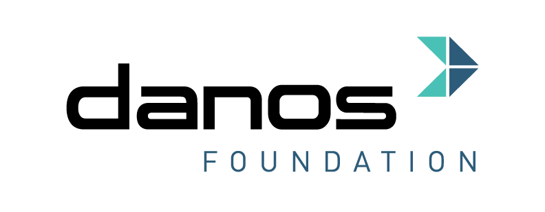 Logo of a foundation with a stylized arrow pointing right and the words 'Foundation' underneath.