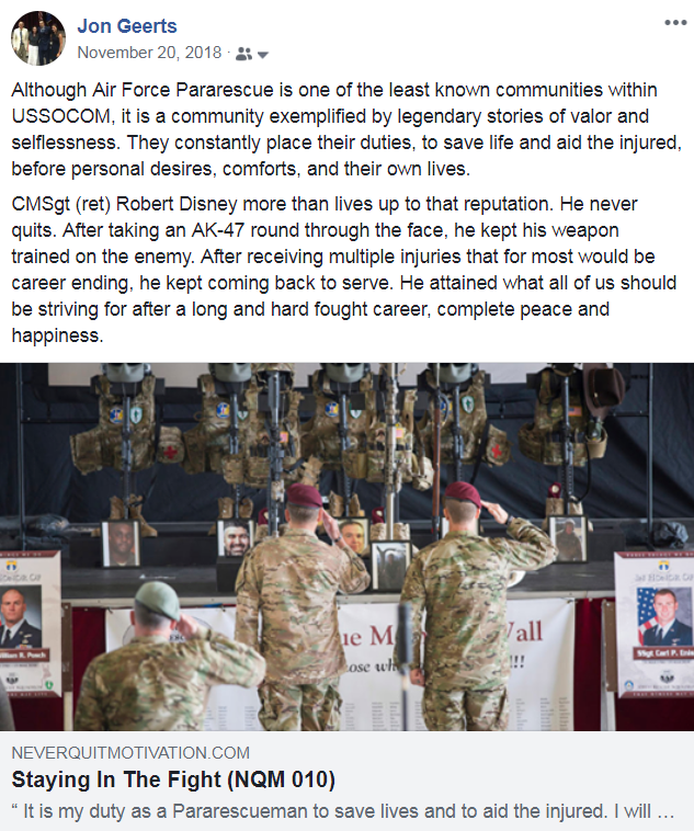 rescue warriors pararescue