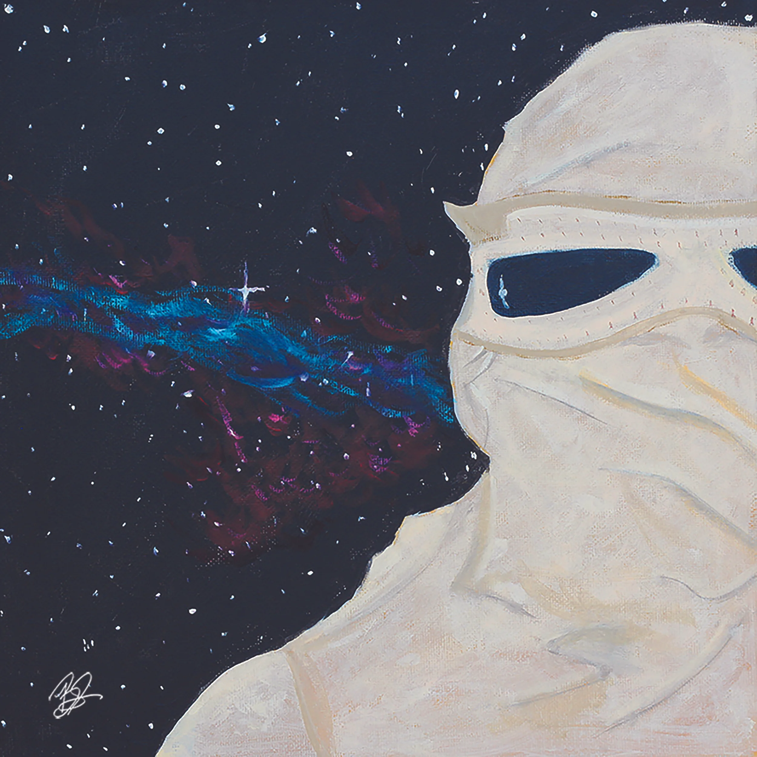 Starfield Rey - Oil on Canvas