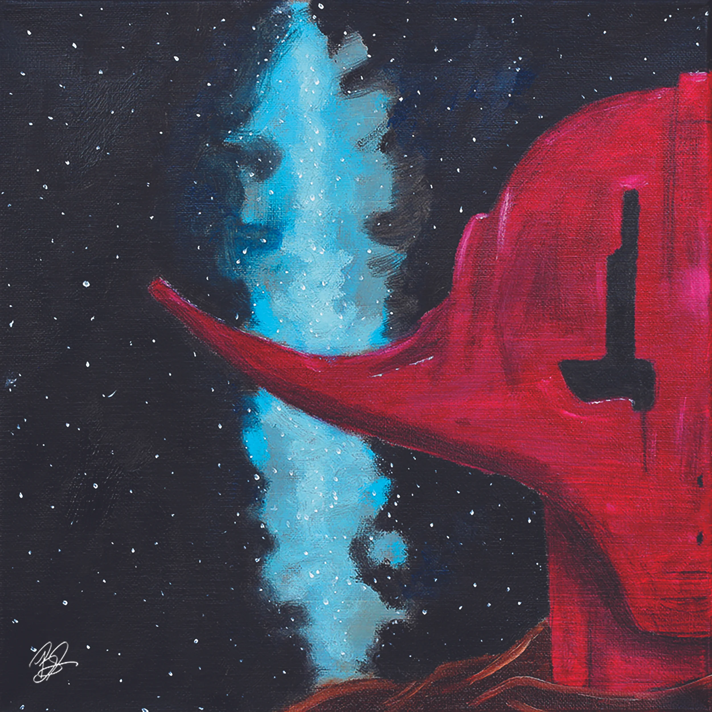 Starfield Ithano - Oil on Canvas