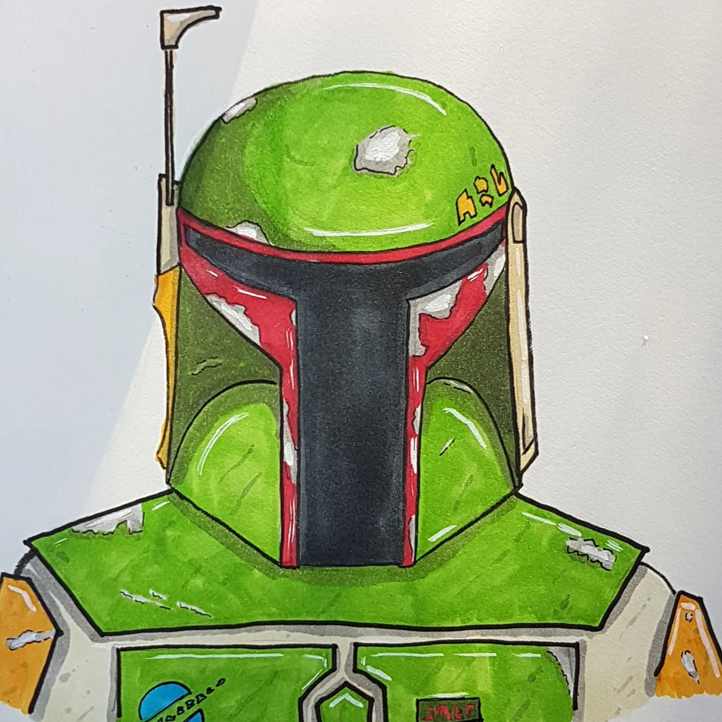 Boba Fett Sketch