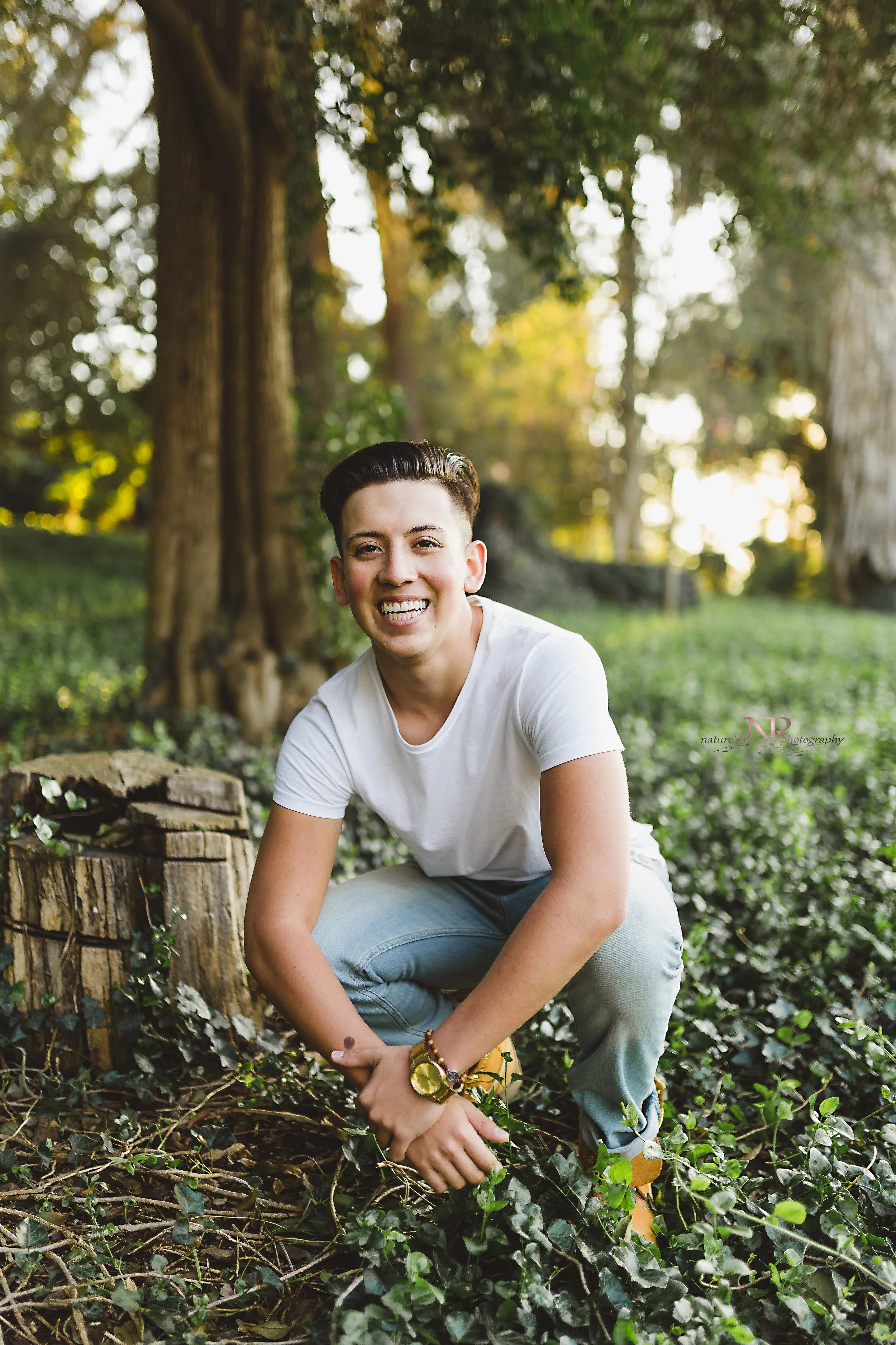 Senior session young high school grad