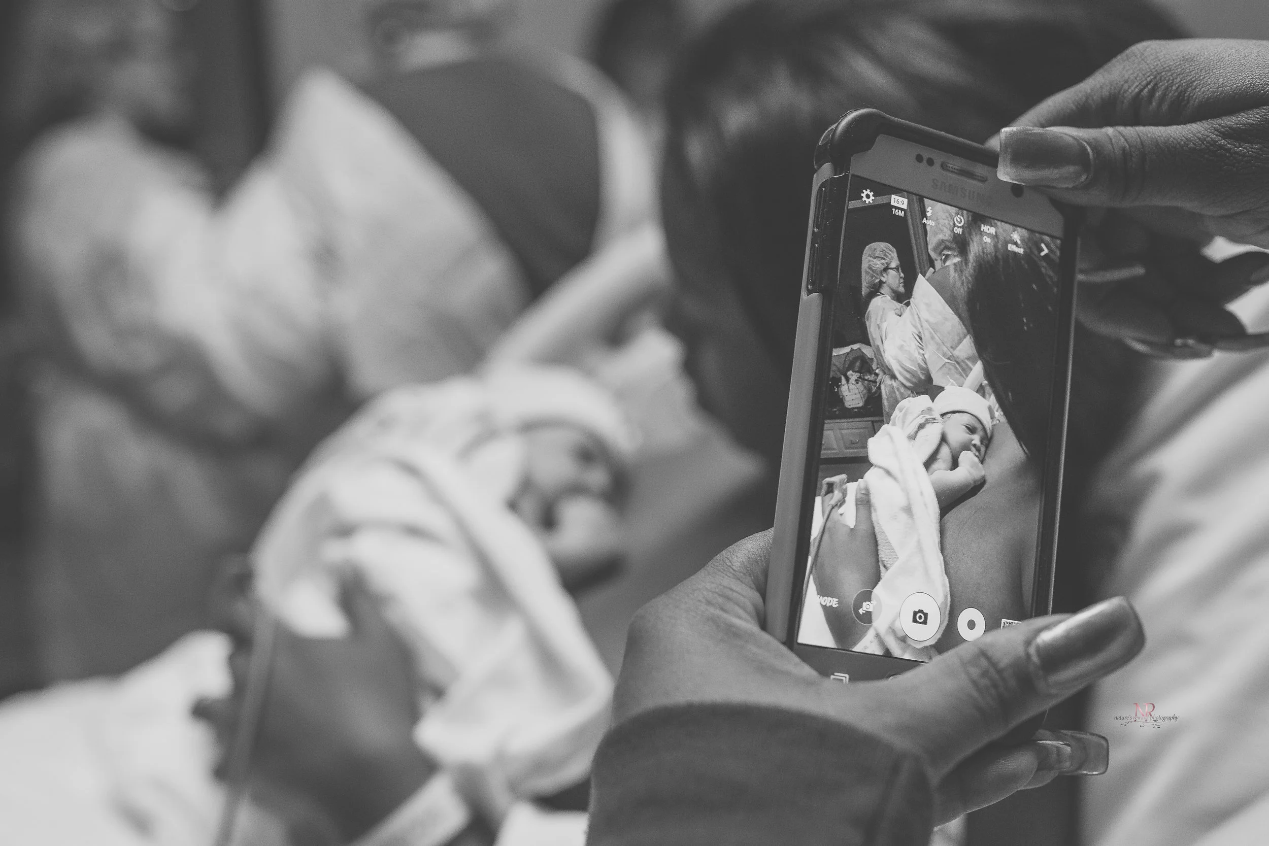 Dad is in the military and he listened to the birth and received imagery through the phone. &nbsp;I gave this mother every image that came from my camera so that they could look upon the birth with dad and relieve the memories and moments. &nbsp;