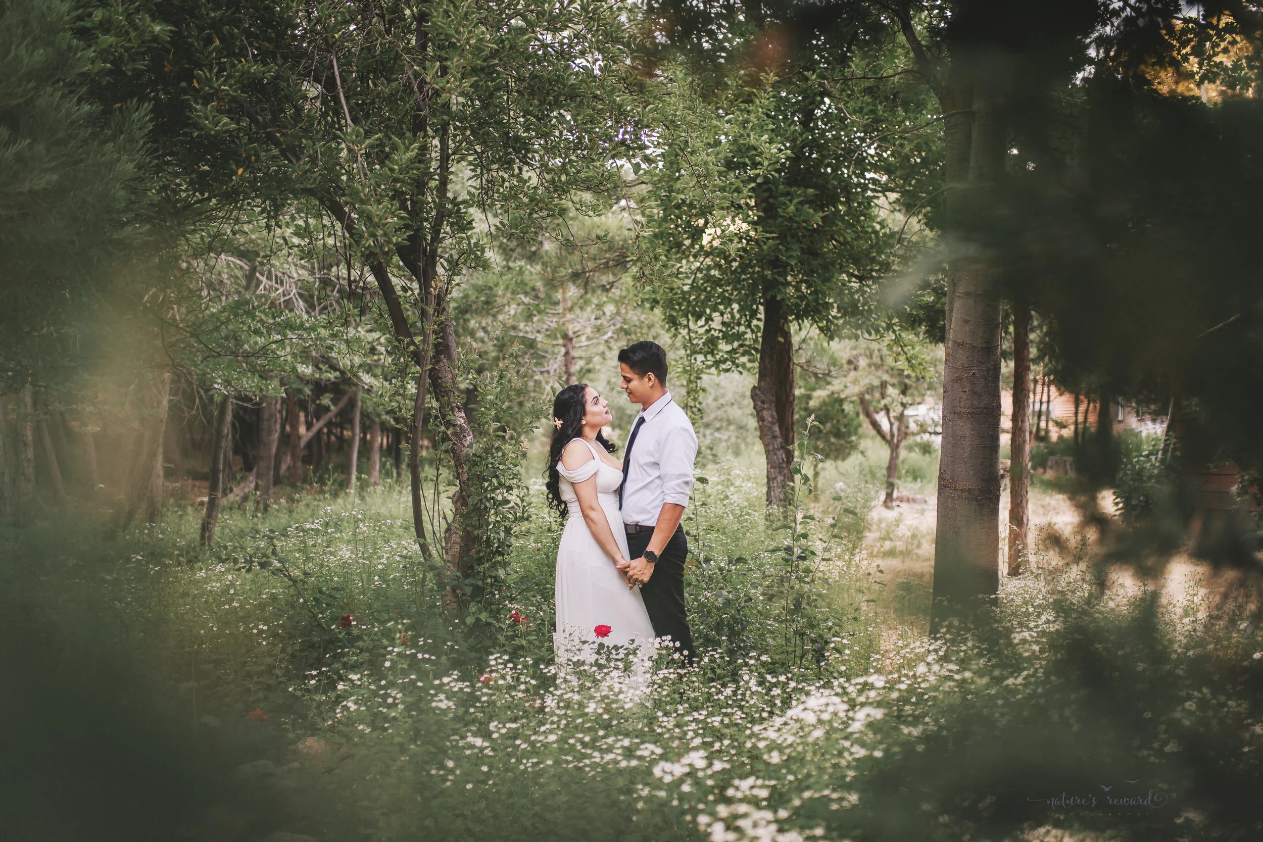 One of kind portrait- never to be reproduced- during the session we were invited into a private backyard.