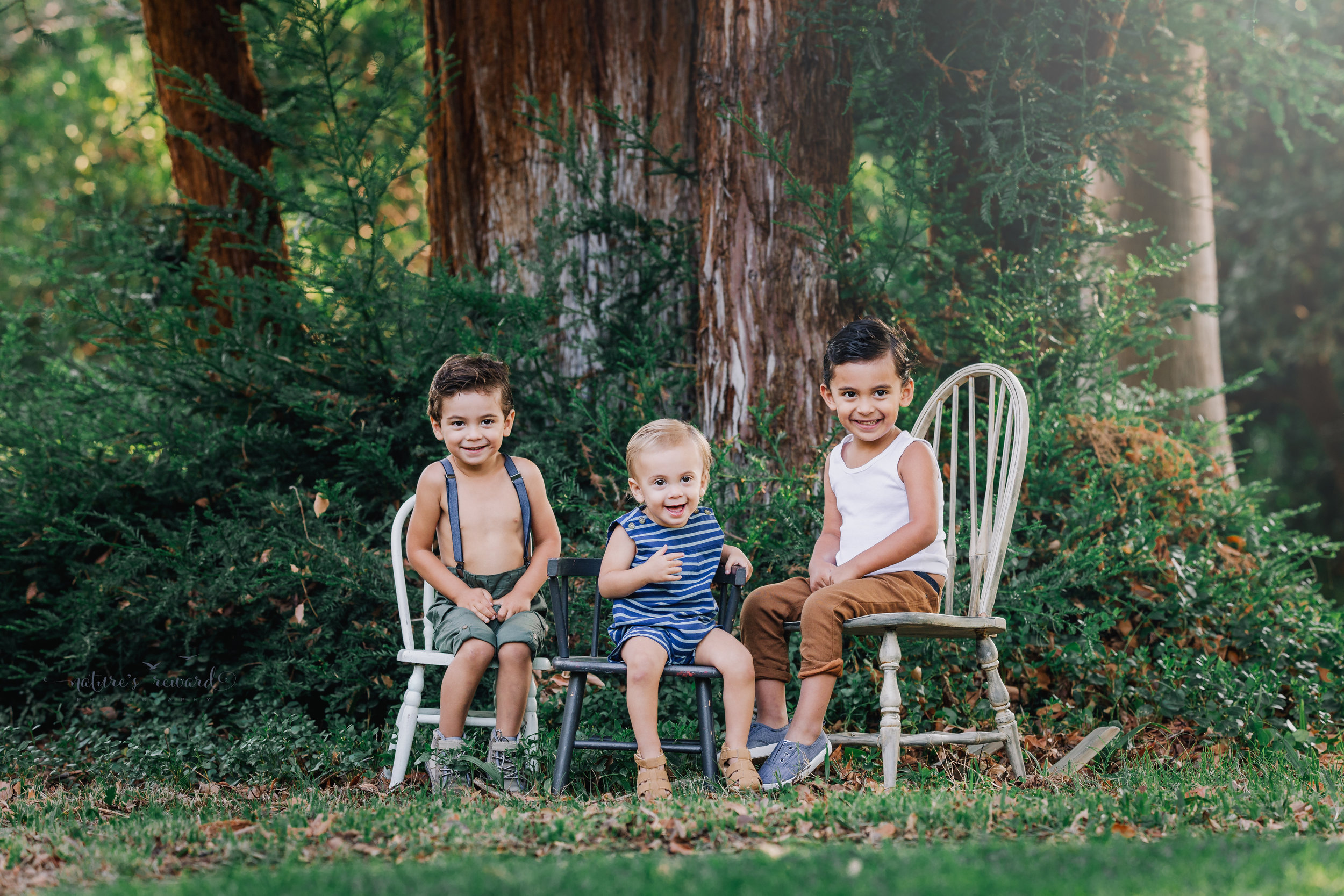 sibling portrait in the